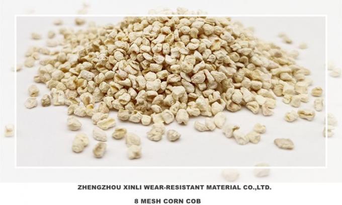 Export Dried ซังข้าวโพด Corncob Meal Polish Media Customized Size Corncob Powder ซังข้าวโพด Abrasive for Sale